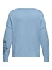 ONLY Carmakoma Strickpullover in Soft Chambray