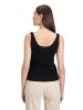 CARTOON Strick-Top im Glitzer-Look in Schwarz