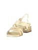 Laura Biagiotti Beige Polyurethan Damen Sandale