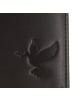 oxmox Leather Geldbörse RFID Schutz Leder 13 cm braun-freedom pigeon