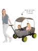 Hauck Toys Bollerwagen Eco Mobil Forest Green - faltbar in grau,beige