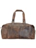 Greenland Nature Classic Weekender Reisetasche Leder 54 cm in brown