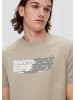 QS T-Shirt  in  81D0_beige