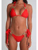 Moda Minx Bikinihose Irregular Hoop in Red