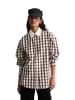 Marc O'Polo DENIM Gestreifte Bluse loose in Offwhite