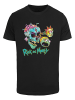 Merchcode Merchcode Rick & Morty Skull Eyes in black
