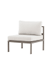 home24 Loungesessel Copacabana in Braun / Beige