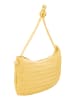 Usha Damen Schultertaschen in Gelb