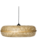 Beliani Pendelleuchten LAJAS in Naturfarben - (W) 62 x (H) 133 x (L) 62 cm