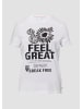 QS T-Shirt in 01D0_weiß