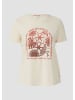 QS T-Shirt in 08D1_beige