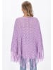 IZIA Poncho in lilac