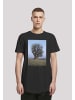 F4NT4STIC T-Shirt Pink Floyd Tree Head  Rock Metal Musik in schwarz