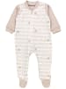 TupTam Baby Unisex Schlafstrampler mit Fuß 3er Pack in beige