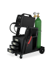 relaxdays Schweißwagen in Schwarz - (B)38 x (H)70 x (T)71 cm
