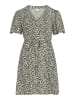 Vila Kleid VIGrace in beige schwarz - 0001