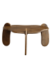 FineBuy Couchtisch in Braun / Mango / 78x78x40