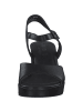 Jana Shoes Plateau-Sandaletten in BLACK
