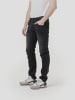 KOROSHI Regular fit workwear jeans. in Schwarzer denim