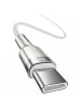 Baseus Baseus Cafule Series Metal Data USB-C / USB-C PD QC in Weiß