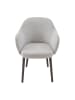 Signature 2er-Set Bridge Sessel ERNEST  in Hellgrau  - (W) 51  x (H) 77  x (L) 52  cm
