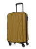suitline Handgepäckkoffer 55x35x20 cm Carry-On 55cm Hartschale 34 L in Herbstgold