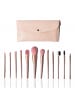 Paloma Beauties Make-up-Pinsel-Set, 12-tlg. in Pink