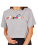 ellesse Ralia Crop-T-Shirt Grauer Melange