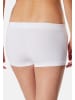 Schiesser Boyshort Unique Micro in Schwarz / weiß