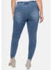 sheego Stretch-Jeans in light blue-denim