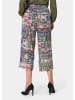 GOLDNER Druckhose in bunt / gemustert