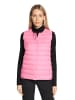 Betty Barclay Daunenweste mit Rundhalsausschnitt in Pink Carnation