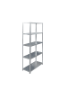 relaxdays Lagerregal in Silber - (B)75 x (H)150 x (T)30 cm