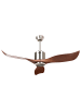 Beliani Ventilator ROSEAU in Braun/Schwarz - (W) 144 x (H) 50 x (L) 144 cm