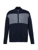 Men Plus Strickjacke in navy blau