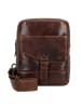 Greenburry Rugged Umhängetasche Leder 19 cm brown