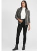 Oxmo Kapuzensweatjacke OXTelsa in Grau