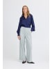 ICHI Casual Hose IHDOTTE Regular fit in Light blue