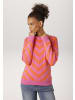 Aniston CASUAL Strickpullover in pink-orange