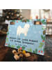 Mr. & Mrs. Panda Hunde Adventskalender Havaneser Moment mit Spruch in Eisblau