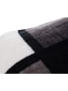 Gözze Wohndecke Cashmere-Feeling Antigua in anthrazit/schwarz/weiß