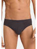 Hanro Slip / Unterhose Cotton Superior in Coal Grey