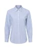 SAMSOE & SAMSOE Bluse Samadisoni in blau weiß