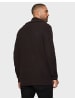 Threadbare Stehkragenpullover Francis in schwarz-braun