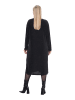 Ulla Popken Kleid in schwarz