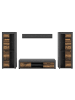 ebuy24 Regalsystem Jam (4-teilig) Natur 159 x 35 cm