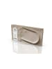 Studio Round Servierplatte North in Matte white/Matte sand