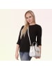 Toscanto Leder Handtasche Toscanto Tasche weiß ca. 26cm