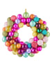 Butlers Deko-Kranz X-MAS Kugeln in Multicolor