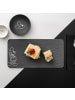 Villeroy & Boch Servierplatte Manufacture Rock - Mickey Mouse 34,9 x 17,9 cm in schwarz